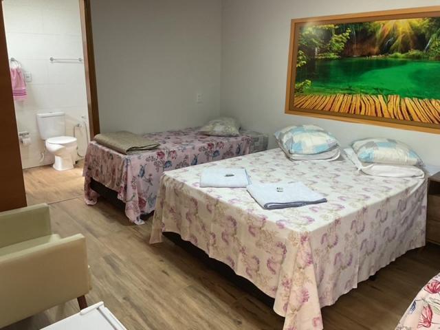 Espaco Alvorada ,Agendamento Das Atividades, Cafe Da Manha ,Banheira E Piscina No Centro Бротас Экстерьер фото