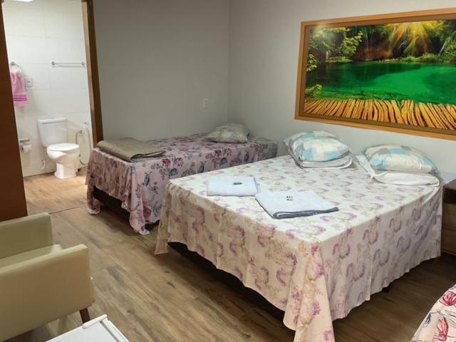 Espaco Alvorada ,Agendamento Das Atividades, Cafe Da Manha ,Banheira E Piscina No Centro Бротас Экстерьер фото
